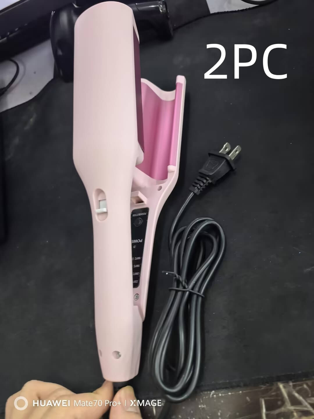32mm Deep Wave Hair Curler | Adjustable Temperature Hair Curler