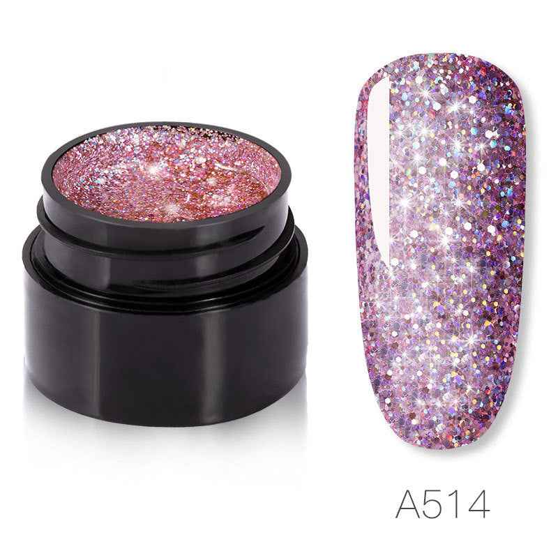 Colorful nail polish