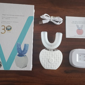 360 Automatic Electric Toothbrush | U Shaped Teeth Whitening Toothbrush
