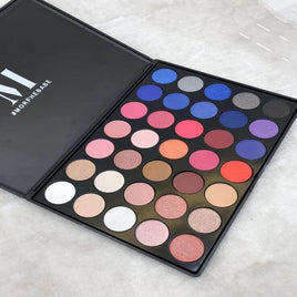 39 Color Pearlescent Eyeshadow Palette | Shimmer Eyeshadow