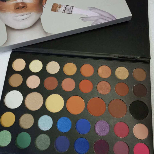 39 Color Pearlescent Eyeshadow Palette | Shimmer Eyeshadow