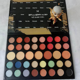 39 Color Pearlescent Eyeshadow Palette | Shimmer Eyeshadow