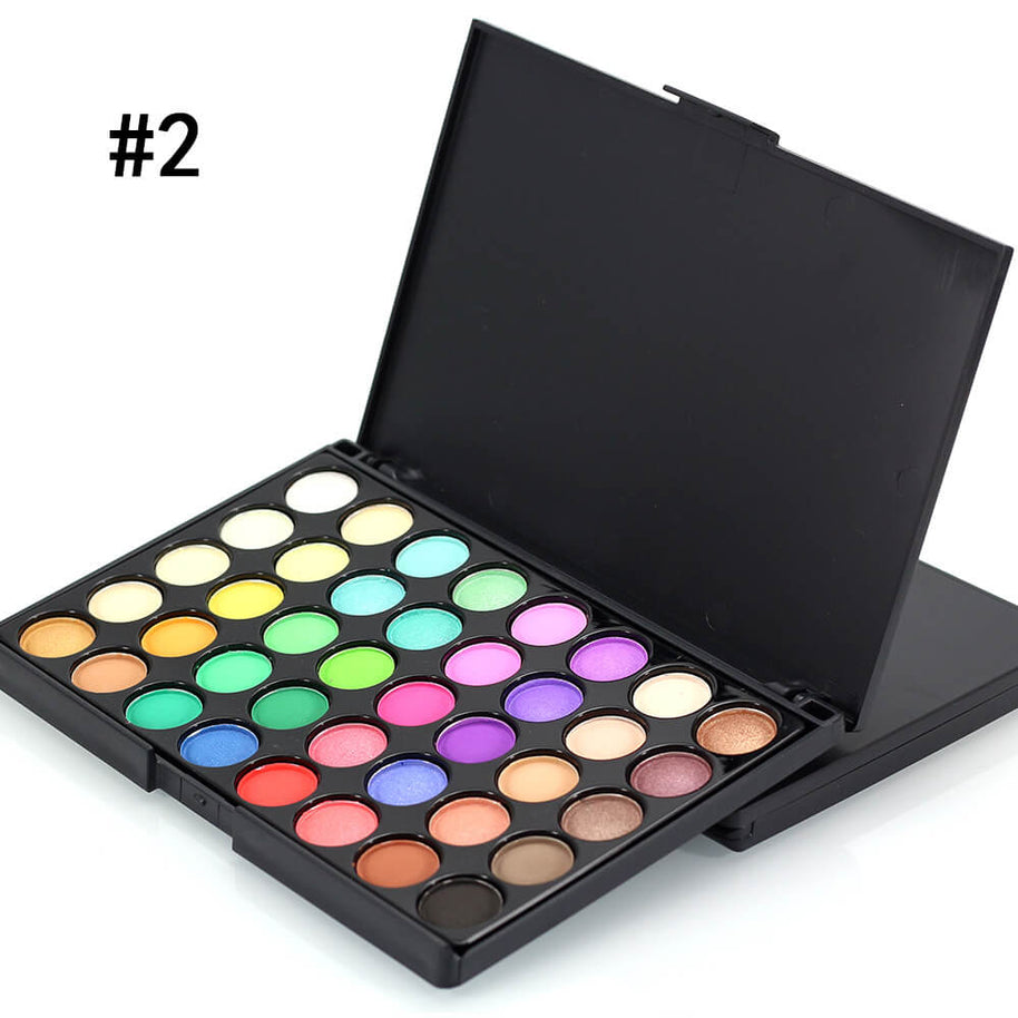 40 Colors Glitter Sparkle Eyeshadow Palette | Glitter Makeup Palette