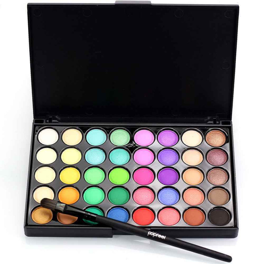 40 Colors Glitter Sparkle Eyeshadow Palette | Glitter Makeup Palette
