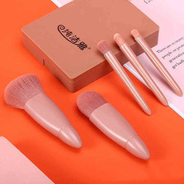5 Piece Cosmetic Makeup Brush Set | Soft Makeup Brushes For Foundation