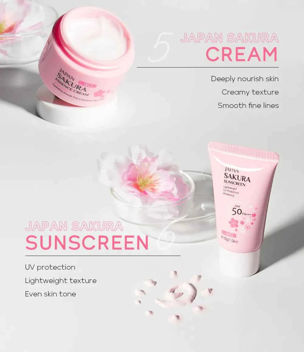 Japan Sakura Skin Care Set
