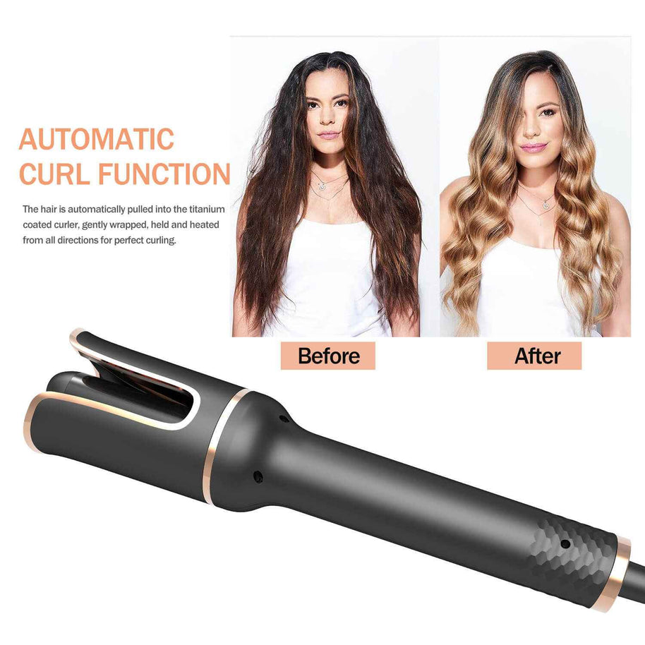 Automatic Curler With Ionic Technology | Negative Ion Curling Iron