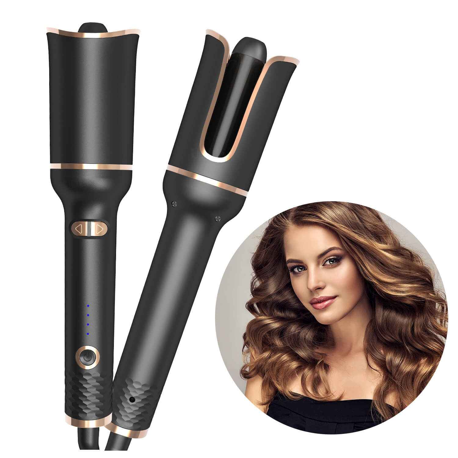 Automatic Curler With Ionic Technology | Negative Ion Curling Iron