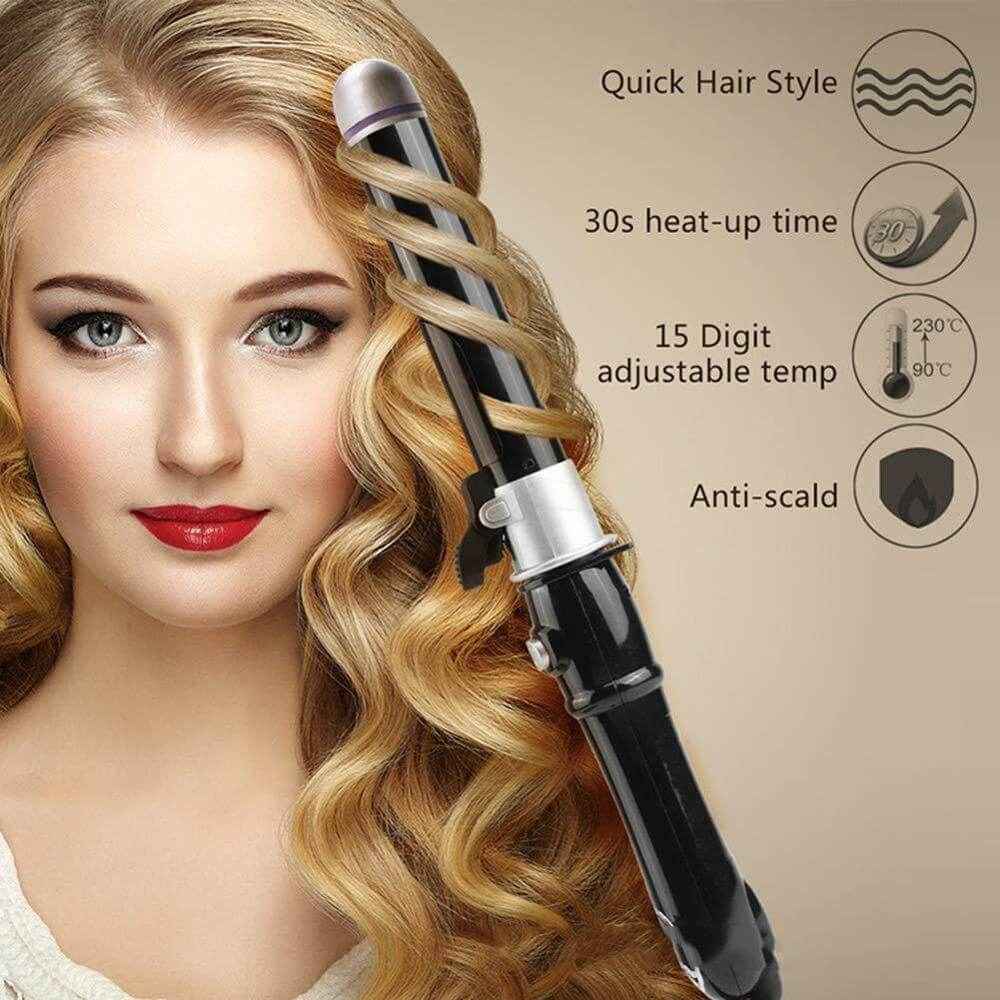 Automatic Hair Curling Machine | 30s Instant Heat Curling Iron