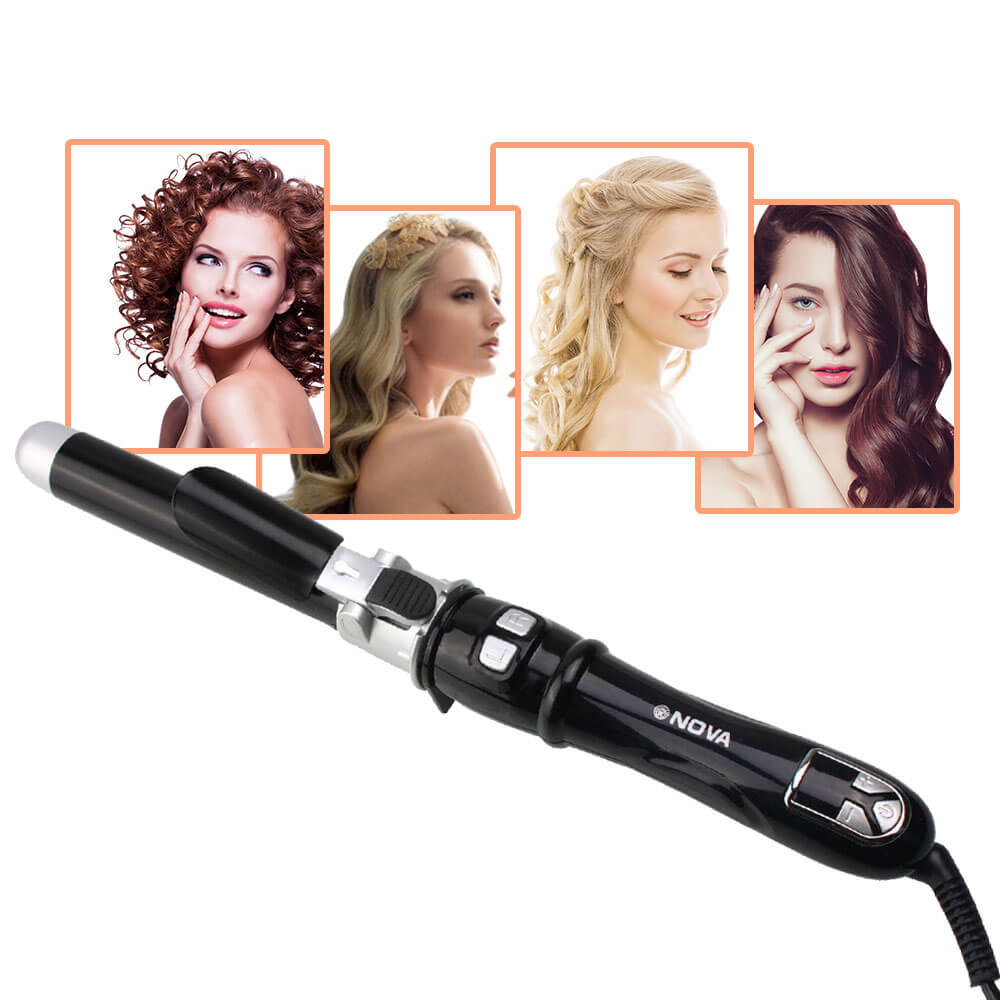 Automatic Hair Curling Machine | 30s Instant Heat Curling Iron