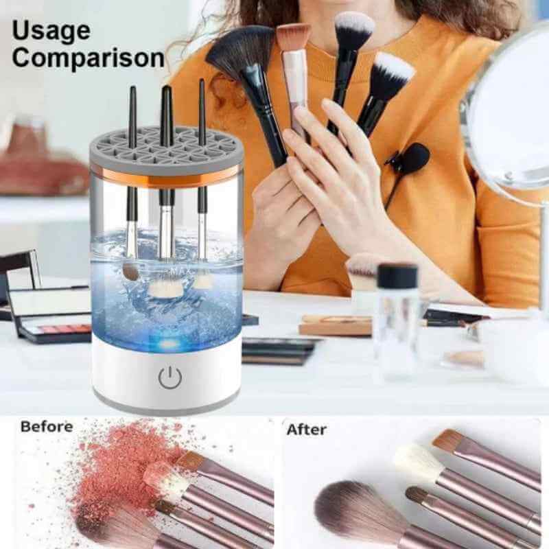 Automatic Makeup Brush Cleaner Machine | USB Makeup Brush Cleaner