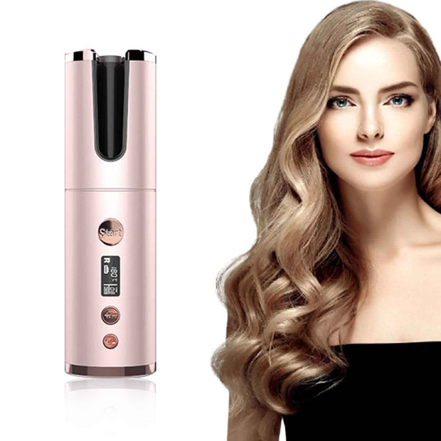 Automatic Rotating Curling Iron | Best Rechargeable Curling Iron