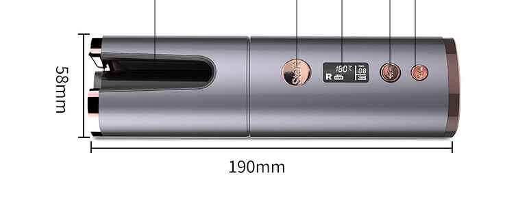 Automatic Rotating Curling Iron | Best Rechargeable Curling Iron