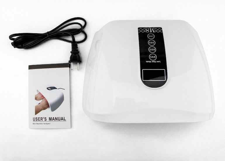 Baked Hands 96W Nail Dryer | Professional 96W Nail Gel Polish Curing Lamp