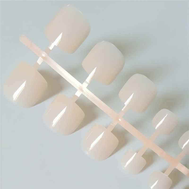 Bright Green Press On Toe Nails | Square Press On Toenails