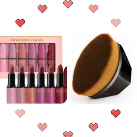 Bullet Matte Lipstick Set Long Lasting | Waterproof Matte Lipstick Set