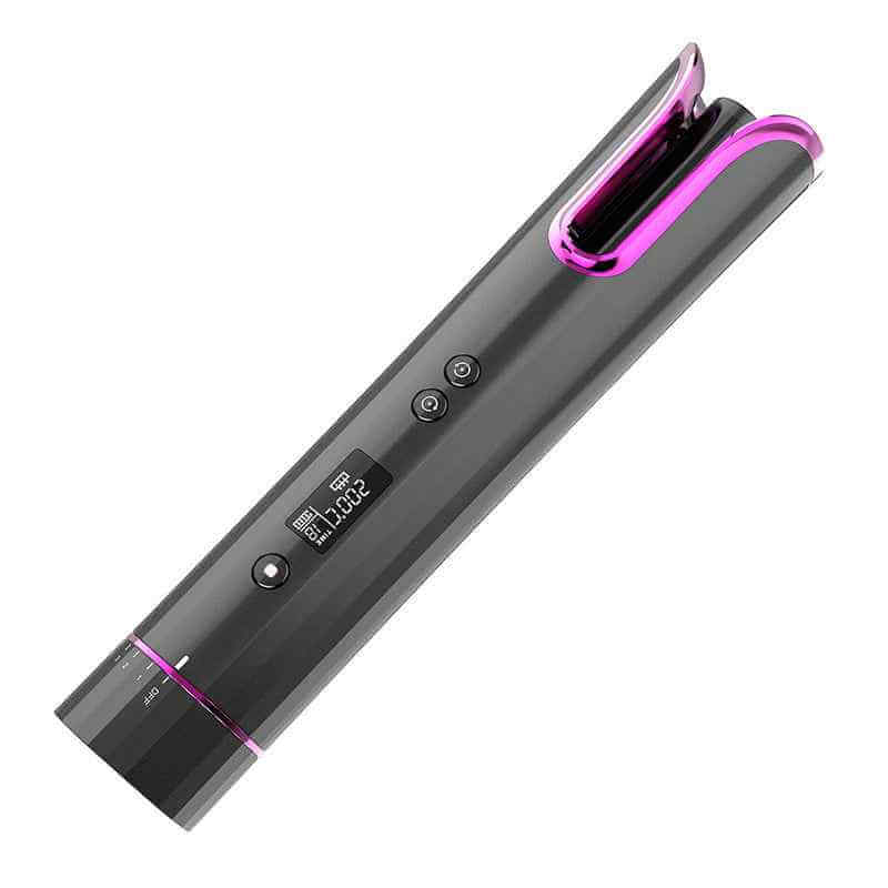 Ceramic Automatic Hair Curling Iron | USB Rechargeable Hair Curler