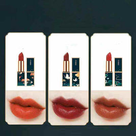 Chinoiserie Makeup Gift Set | Carved Lipstick And Eyeshadow Set
