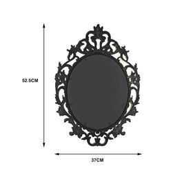 Classical Gold Oval Mirror For Home Decor | Antique Style Oval Mirror
