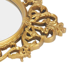 Classical Gold Oval Mirror For Home Decor | Antique Style Oval Mirror