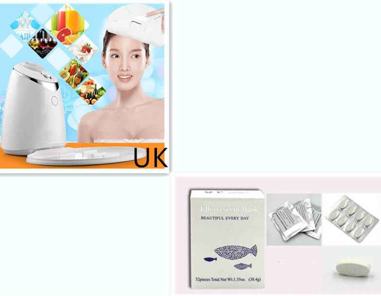 Collagen Face Mask Maker | Natural Fruit Vegetable Mask Machine Home SPA