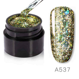 Colorful Vibrant nail polish | Rainbow Glitter Pastel nail polish