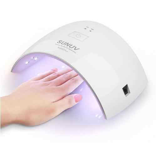 Compact UV LED Nail Polish Dryer | Professional Nail Art Curing Lamp  