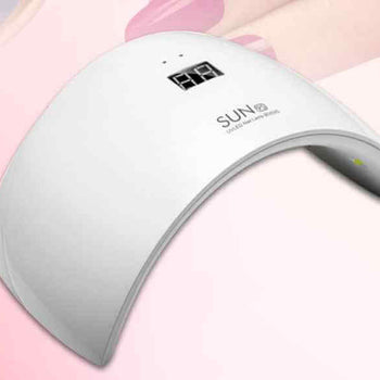 Compact UV LED Nail Polish Dryer | Professional Nail Art Curing Lamp  