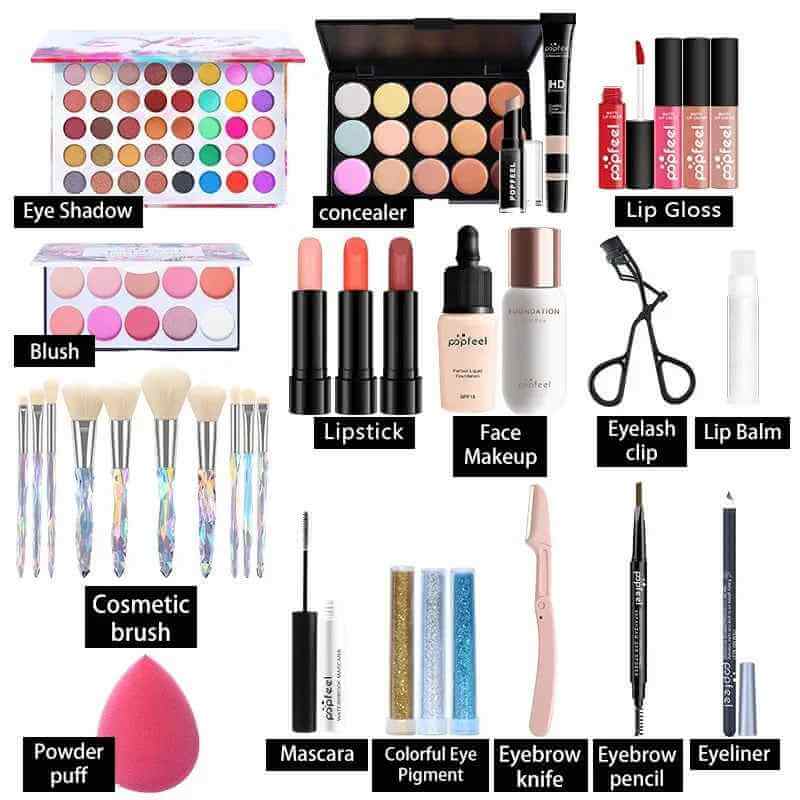 Complete Makeup Set For Beginners | Novice Student Light Makeup kit