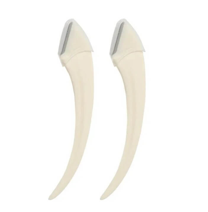 Curved Moon Eyebrow Trimming Knife Comb | Small Beauty Supplies Gadgets 