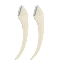 Curved Moon Eyebrow Trimming Knife Comb | Small Beauty Supplies Gadgets 