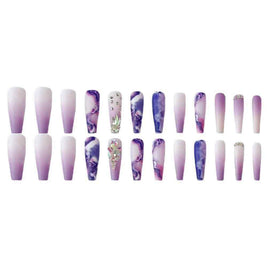 Custom Finished Press On Nails | Ready Made Artificial Nail Sets