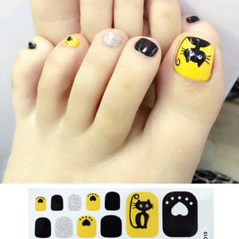 Cute Nail Stickers For Feet | Waterproof Foot Nail Sticker