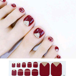 Cute Nail Stickers For Feet | Waterproof Foot Nail Sticker