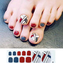Cute Nail Stickers For Feet | Waterproof Foot Nail Sticker