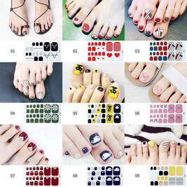 Cute Nail Stickers For Feet | Waterproof Foot Nail Sticker