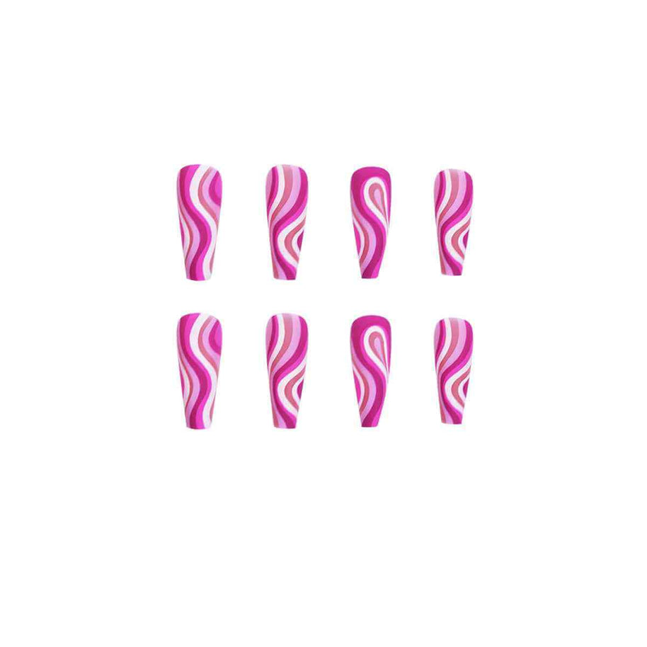 Detachable Artistic Press On Nails | Press On Fingernails