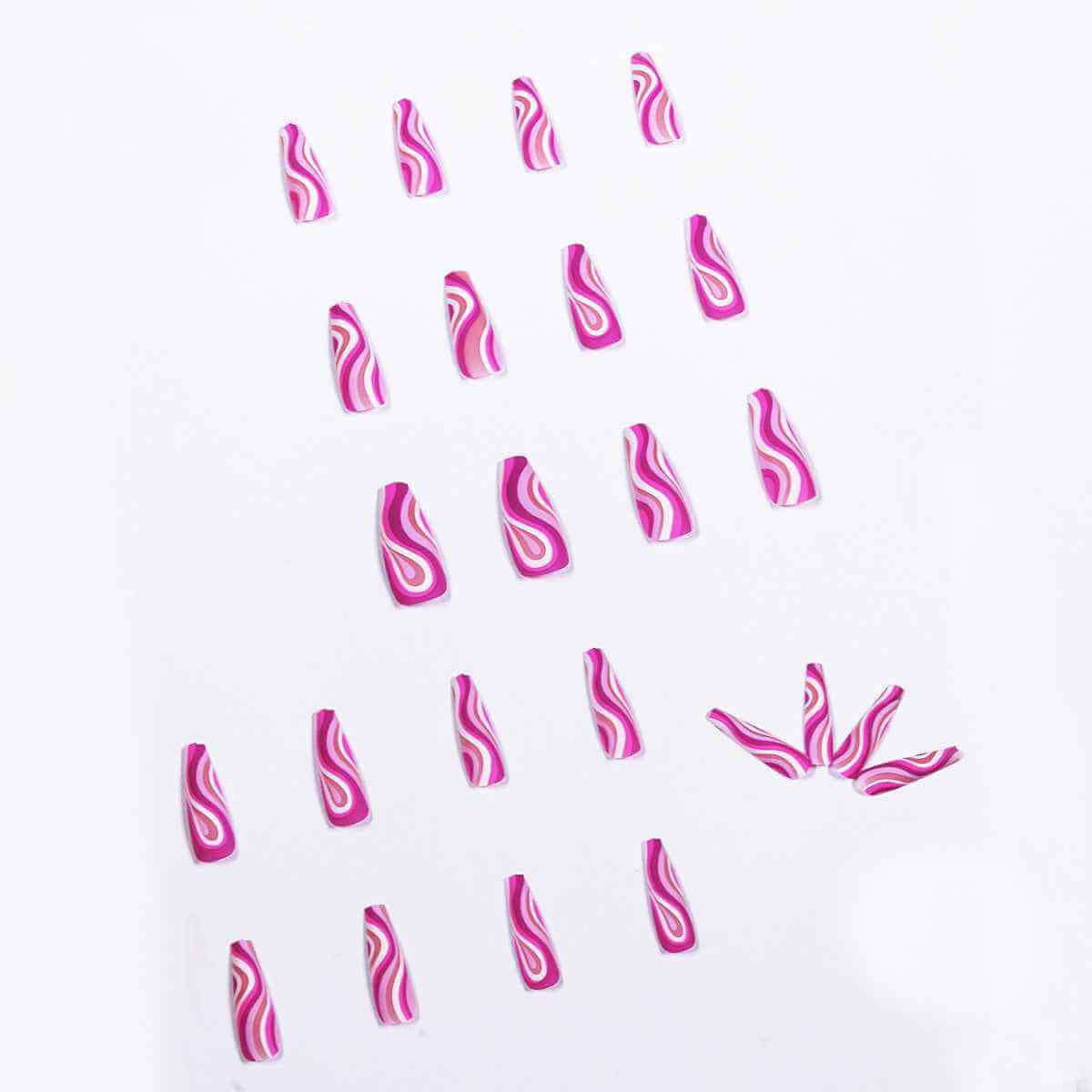 Detachable Artistic Press On Nails | Press On Fingernails