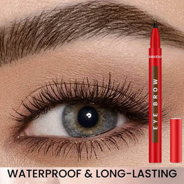 Double Headed Eyebrow Shaping Pen | Cream Eyebrow Pencil For Natural Brows