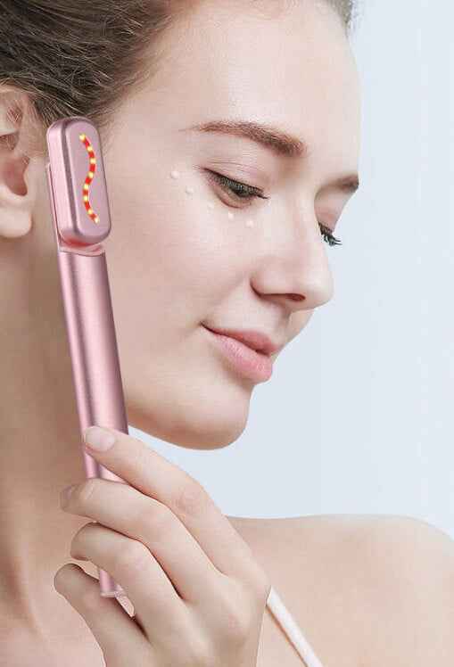 EMS Hot Compress Eye Massager | Rotatable Eye Instrument Beauty Device