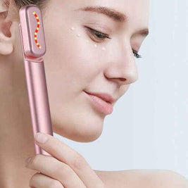 EMS Hot Compress Eye Massager | Rotatable Eye Instrument Beauty Device