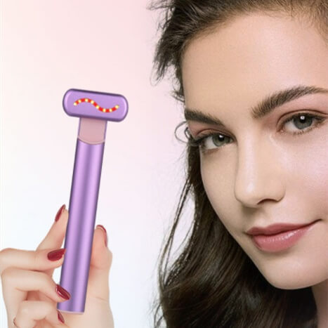 EMS Hot Compress Eye Massager | Rotatable Eye Instrument Beauty Device 