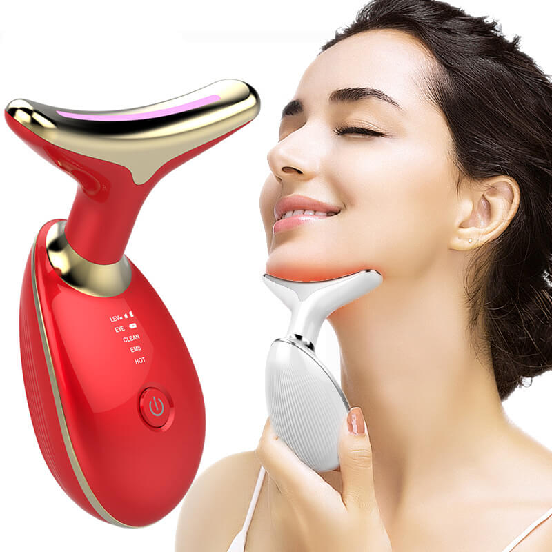 EMS Thermal Neck Lifting | Electric Massager Microcurrent Wrinkle Remover
