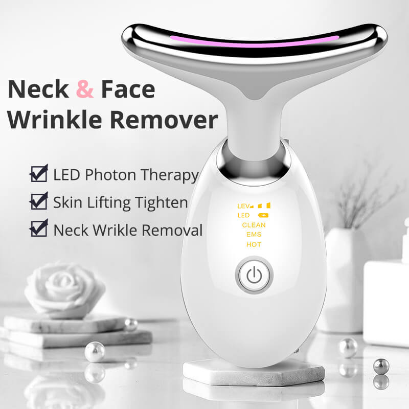EMS Thermal Neck Lifting | Electric Massager Microcurrent Wrinkle Remover