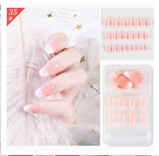 Easy To Apply Fake Nails | Fake Nails Wearable Nail Patch