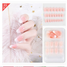 Easy To Apply Fake Nails | Fake Nails Wearable Nail Patch