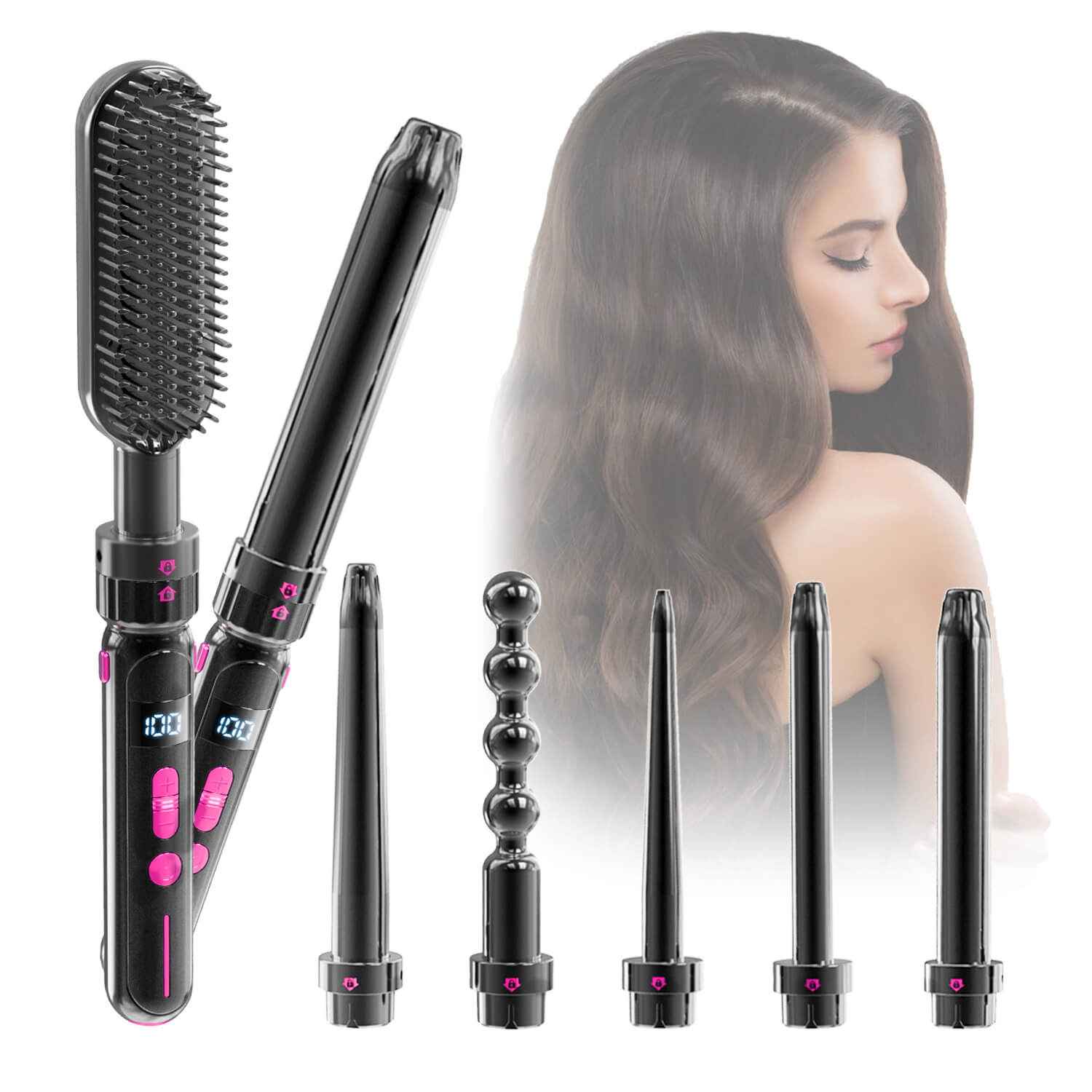 Easy To Use Curling Stick | Safe Curling Iron For Beginners