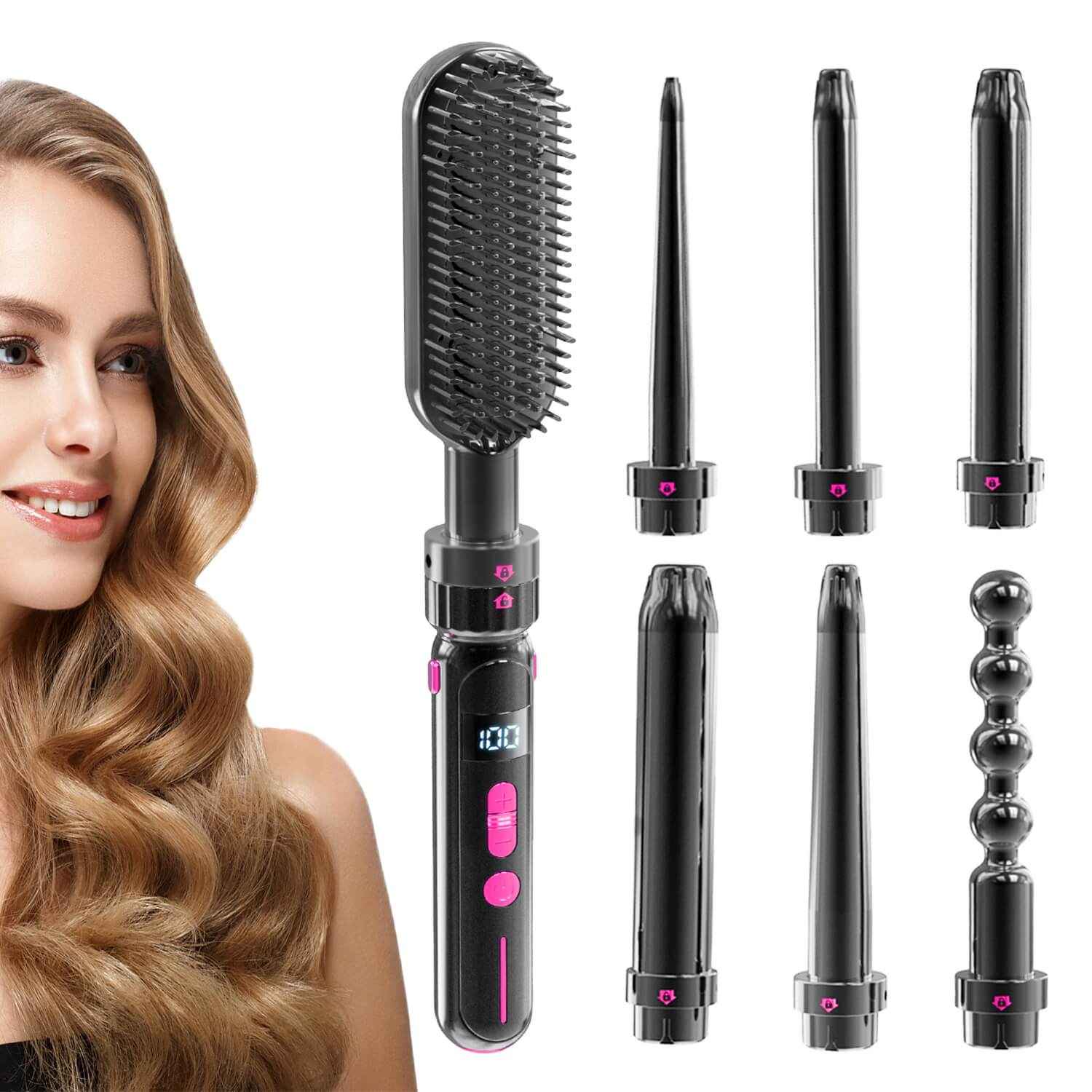 Easy To Use Curling Stick | Safe Curling Iron For Beginners