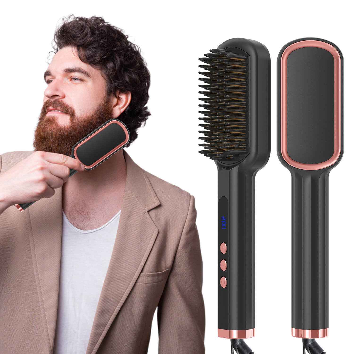 Electric Curling Iron Hair Straightener | Multifunctional Curling Iron