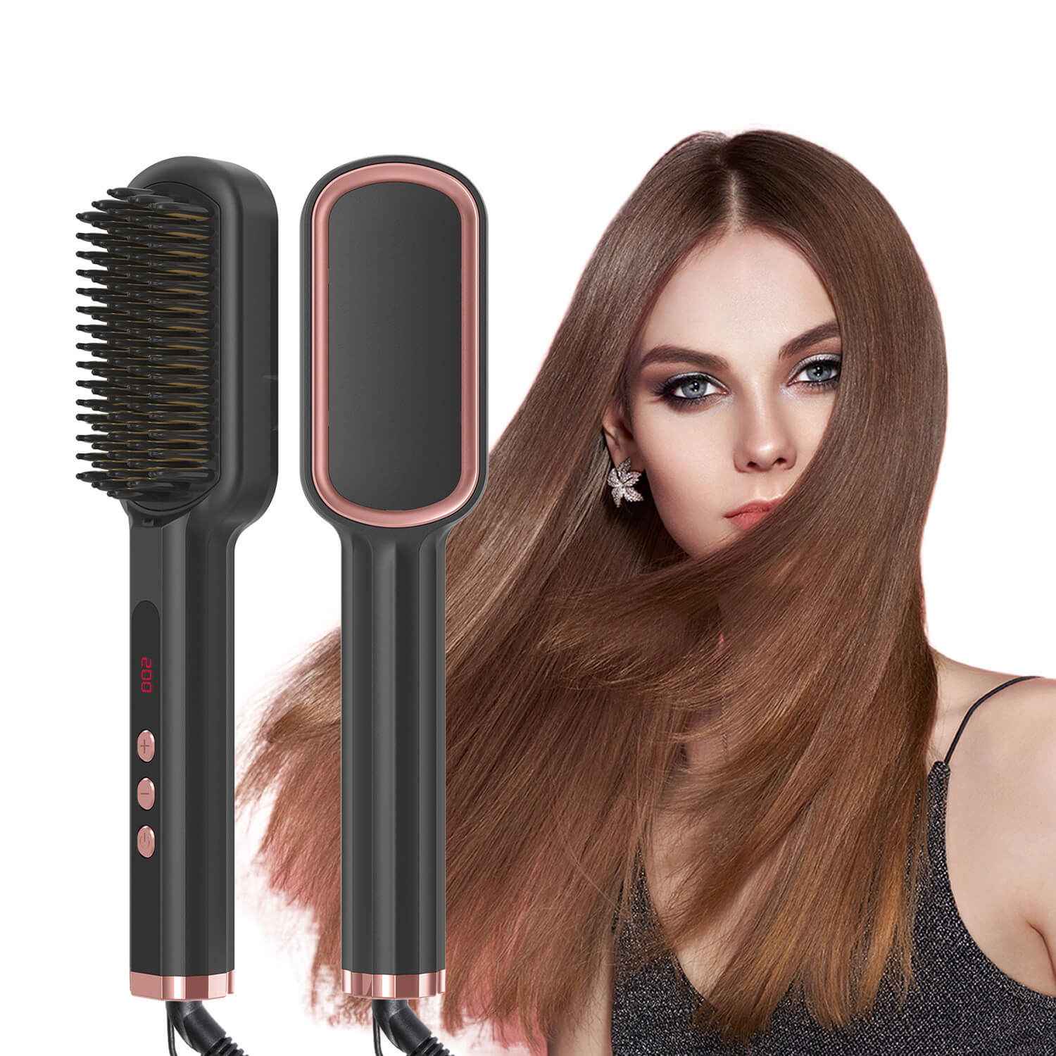Electric Curling Iron Hair Straightener | Multifunctional Curling Iron